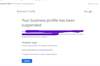 reinstate, recover, and fix your suspended google business profile gmb unsuspend