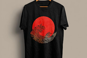 do simple and trendy t shirt design