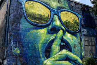 create graffiti pop art canvas designs and murals