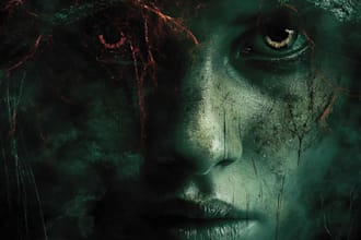 do horror book cover design, ebook cover