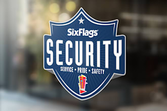 do modern minimalist security logo design