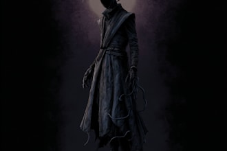 do horror character art and horror design in style