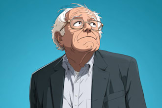 do a political cartoon and comic strip