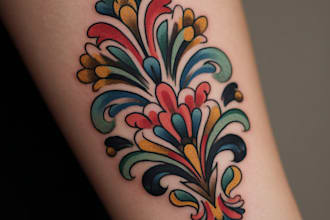 do an traditional tattoo style design