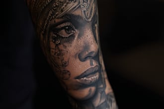 do a polynesian maori tribal tattoo
