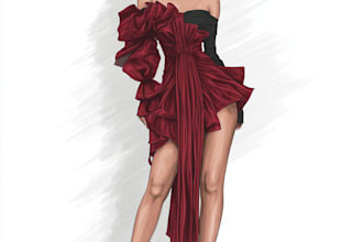 do fashion technical flat illustrations