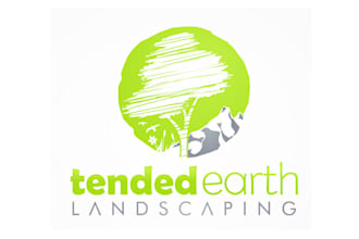 design a nature inspired landscape logo for your brand
