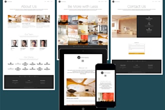 do web design and build complete website