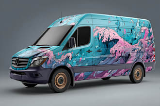 design vehicle wrap and truck decals