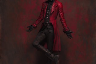 fantasy horror and fantasy horror character unique style