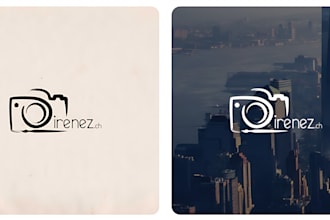 design camera photographer drone camera and photography logo