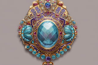 create 3d jewelry design for 3d printing