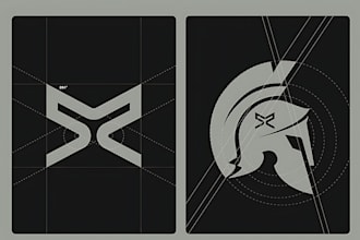 design military and army themed logo and patches