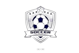 do hockey team jersey or sports club logo design
