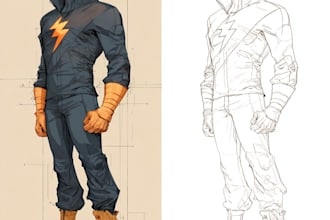 ilustración digital, comics, character design