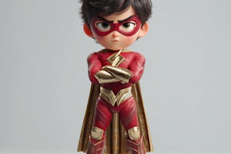 customized you in a superhero famous character