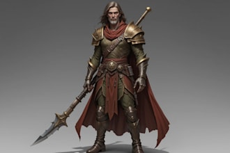 dnd character art and dnd character art