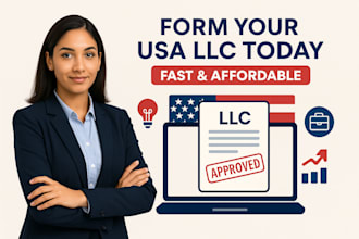 register your USA llc, file business formation documents and provide certificate