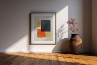 do minimalist boho art and abstract printable wall art