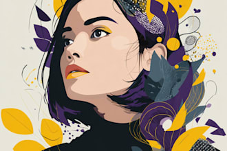 create artistic vector illustration
