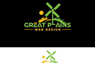 design a modern and professional logo for your web design company