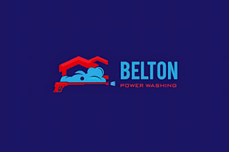 create cleaning, power washing and pressure washing logo