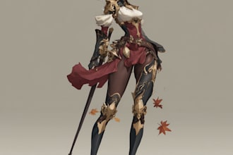 do character art for games and game character art for you