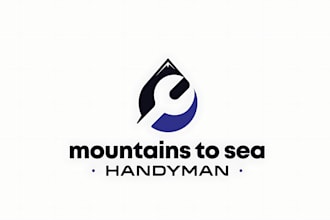 make construction painting home repair and handyman logo