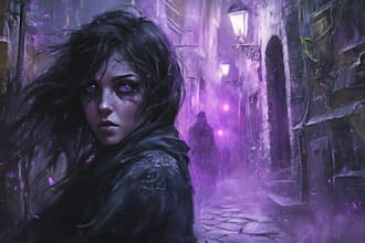 draw horror character illustration
