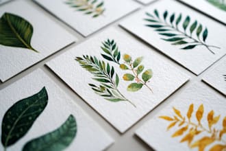 paint watercolour botanical illustrations