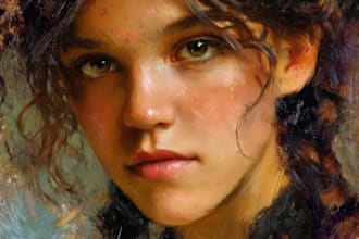 paint a replica of any painting in oil free shipping