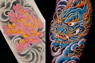 custom japanese tattoo design irezumi tattoo traditional japanese tatto artist