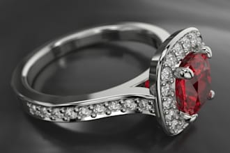 make 3d cad jewelry design, custom 3d jewelry box, 3d cufflinks, 3d wedding ring