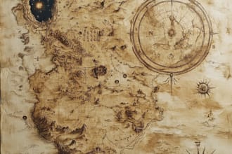 map illustration fantasy map design dnd map 3d isometric map