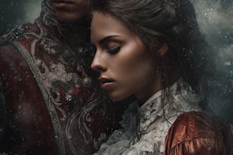 create an premium book cover design art