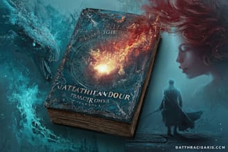 do fantasy book cover, thriller book cover design