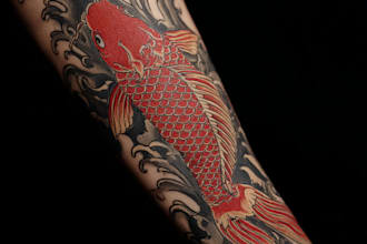 create a super artistic tattoo design