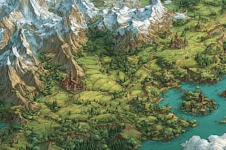 create fantasy maps and city maps