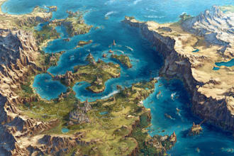 make a 2d map for your game or book