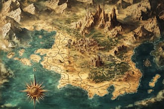 fantasy map design fantasy map maker vector map