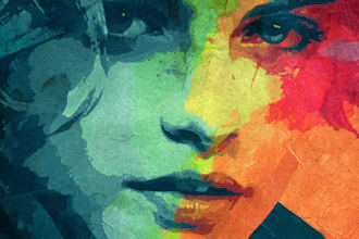 draw a pop art portrait for you