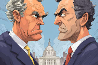 draw a political themed cartoon for you