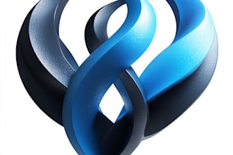 design unique professional 3d business logo