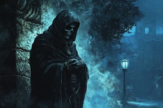 fantasy horror and fantasy horror character