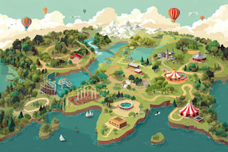 map illustration vector illustration vector map