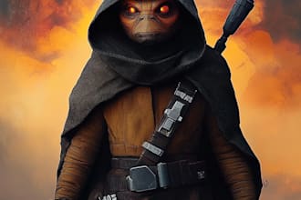 create a custom star wars inspired character for you