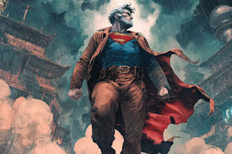 draw a custom cover art for your comic, book or podcast