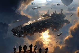 make a spaceships and hard surface sci fi models