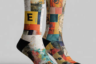do unique socks design and custom socks design