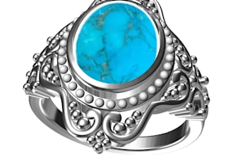 design custom jewelry cad models for 3d printing and casting